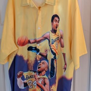 Lakers Themed Yellow Shirt